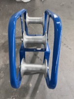 Poulie de levage à trois rouleaux pour câble / Rouleau de câble pour puits d'accès - Vente chaude