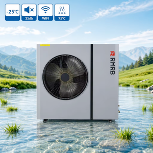 Pompe à chaleur air-eau 8KW R32 pour chauffage, refroidissement et eau chaude domestique, vente directe d'usine, réfrigérant écologique - Product Image 1