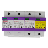 Parafoudre triphasé basse tension Telebahn TUV 230V/400V AC SPD T1+T2 Iimp25kA/100kA 4P pour TN-S