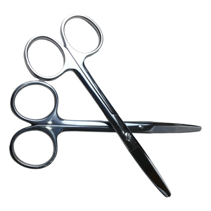 Bệnh Viện Phẫu Thuật sử dụng xách tay thép không gỉ độ sắc nét răng cưa forceps <span class=keywords><strong>Sharp</strong></span> khâu loại bỏ 14cm cong khâu kéo - Product Image 3