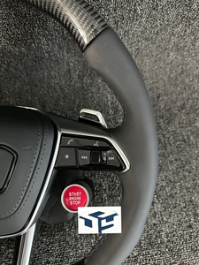 Cuir personnalisé de style RS pour volant pour <span class=keywords><strong>Audi</strong></span> Série <span class=keywords><strong>6</strong></span> - Product Image 3