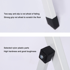 Escalera plegable de 2 escalones de <span class=keywords><strong>Vigo</strong></span> de diseño industrial moderno, acero negro certificado para uso en el hogar, la cocina y el almacén - Product Image 4