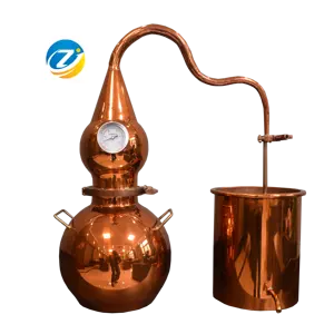 Mini destilador de Alcohol, 10L, cobre doméstico para hacer otras bebidas y vino