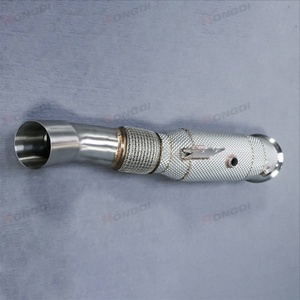 ท่อไอเสียสแตนเลสตรงจากโรงงาน สำหรับรถยนต์ M240i M340i M440i F30 F32 B58 3.0T พร้อมแผ่นกันความร้อน ซีรีย์ 3 รุ่น 330i 320i 325i M3 - Product Image 5