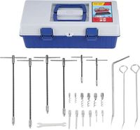 Outils manuels d'installation et d'extraction de garnitures de joints en acier inoxydable pour pipelines, 6*6~50*50 mm, 23 ensembles, vente en gros