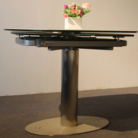 Ensemble de Table à manger Moderne Extensible Élégant Transformable Table
