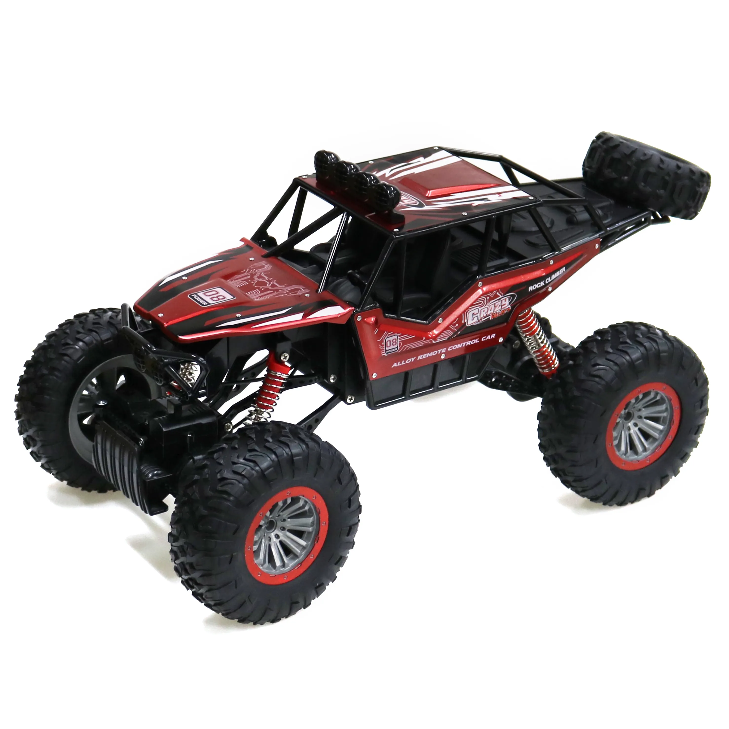 2023 Best Seller High Speed RC Car Metal RC Off Road Car 4x4WD 1:8 Rock Crawler with Headlignt