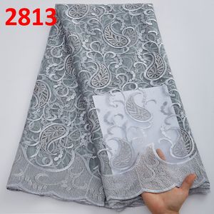 2813 africano abito da sposa bianco tessuto di pizzo da <span class=keywords><strong>donna</strong></span> ricamo africano pizzo francese per nigeriano vestito da <span class=keywords><strong>donna</strong></span> - Product Image 4