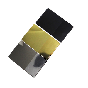 High Quality Stainless Steel Waterproof Digital NFC Hybrid Contactless Business Card Mini Tag 13.56MHz RFID Metal Card - Product Image 3