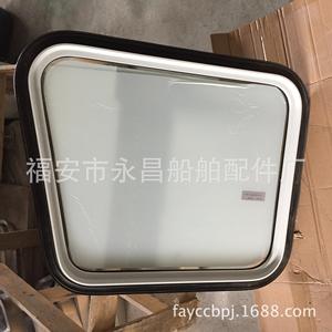 Herrajes Marinos - Ventanas Rectangulares de Vidrio Templado y Aluminio, Fijas y Corredizas - Componentes para Equipamiento de Barcos - Product Image 4