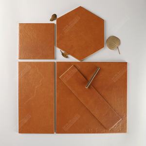 Foshan Factory Kitchen Backsplash Shower Bathroom Matte Glazed Porcelain 200x230mm Big <strong>Hexagon</strong> Shaped Terracotta Wall <strong>Floor</strong> <strong>Tile</strong> - Product Image 3