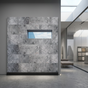 Fabricant de revêtements muraux en pierre naturelle Triton Stones en Inde, revêtement mural en ardoise, placage mince, poli, moderne, contemporain, intérieur. - Product Image 1