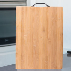 Nuovo Design personalizzato di fabbrica formaggio unico e Pizza di grandi dimensioni con manico tagliere di bambù tavola da tavola con posate - Product Image 6