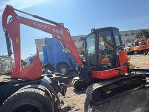 Excavatrice d'occasion KX165-5 de Kubota Mini modèle avec poids en ordre de marche de 5 à 6 tonnes Bonne performance Vente Composants de base Moteur de pompe à moteur - Product Image 4