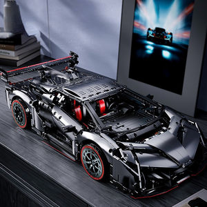 <span class=keywords><strong>Kbox</strong></span> 10522 3711 Piezas MOC Coche Deportivo Técnico de Ladrillos Modelo de Juguete de Ensamblaje para Niños Regalo Bloques de Construcción - Product Image 3