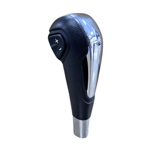 Chevrolet Aveo Trax Gear <b>Shift</b> <b>Knob</b> Leather Matte Electroplated Black Finish Ergonomic Fitment - Product Image 5