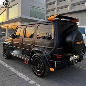 Paragolpes Nuevo Estilo R W463A G63 de Fibra de Carbono Seca con Acabado Brillante y Tejido Twill, Envasado al Vacío, para Benz G-Wagon W464 G63 G500 G550 - Product Image 2
