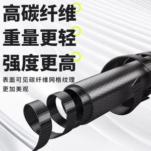 Sea Crocodile Carbon Fiber Rescue Lever JSLG Telescopic Water Rescue <b>Tool</b> High Strength Lightweight - Product Image 1