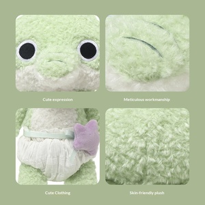 Zhuqu Xiaode Wa Crocodile Good <strong>Brothers</strong> Plush Toy Doll Ragdoll Girl Sleeping Pillow Gift Polyester PP Cotton 31cm-50cm - Product Image 3