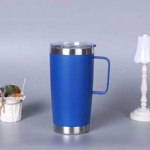 <b>Reusable</b> Travel Drinkware With Powder Coated Finish 20Oz Stainless Steel Thermal <b>Mug</b> Promotional Gift ASM26 - Product Image 3