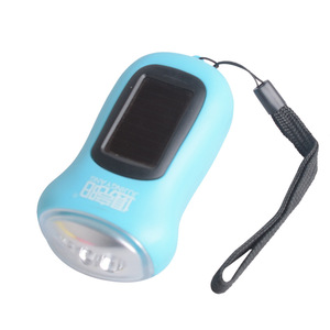 Lampe torche solaire LED Juingyang, mini, portable, rechargeable, éclairage d'urgence, extérieur - Product Image 2