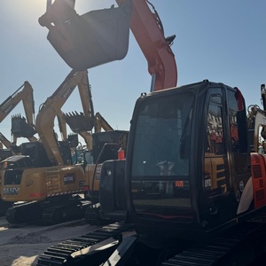 Mini Excavadora Usada de 7 Toneladas Hitachi Zx70 en Venta, Excavadora de Segunda Mano con Pocas Horas de Trabajo en Buenas Condiciones, Disponible en Stock - Product Image 6