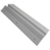 Perfil de Aluminio y Acero Inoxidable con Luz LED Blanca Marrón, Fabricación Profesional OEM, Superficie Pintada, Certificado ISO 9001