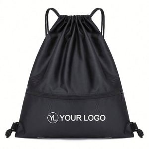 Custom Logo <b>Drawstring</b> <b>Backpack</b> Sports Cap Microfiber Towel Golf Tool Swag Kit for Corporate Events - Product Image 5