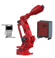 Robot Industrial Confiable de 6 Ejes con Capacidad de Carga de 360 kg, Brazo Robótico IP67 para Soldadura de Alto Rendimiento, Manipulación y Mecanizado de Materiales