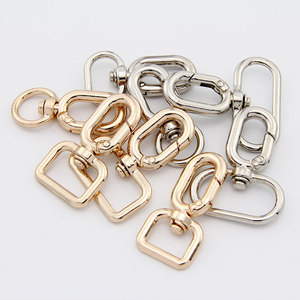 Zinc Alloy Dog Buckle Hardware Keychain <b>Ring</b> DIY Bag Accessories Spring 2023 High Quality - Product Image 3