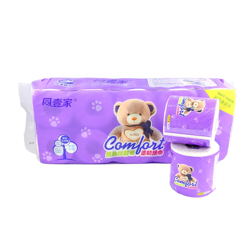 Бесплатный образец высококачественной туалетной бумаги на заказ 100% целлюлозная туалетная бумага/Туалетная бумага