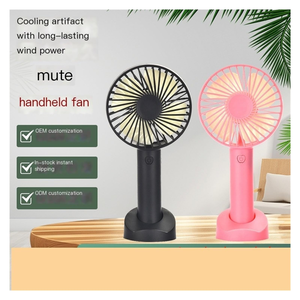 Portable <b>Mini</b> Electric <b>Fan</b> High Three Wind Speed <b>USB</b> Charging Foldable Handheld Rechargeable Battery <b>Fan</b> for Car Household - Product Image 1