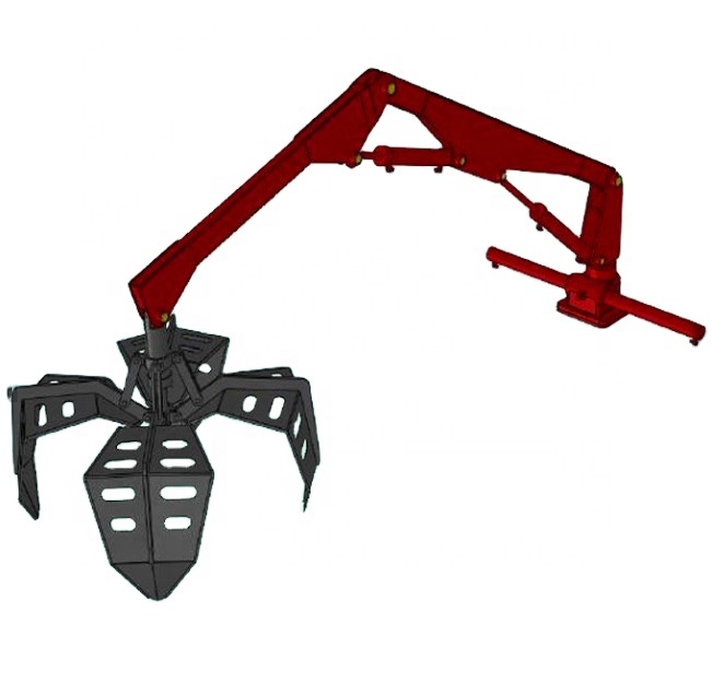 Мини-захваты, гидравлические захваты пальмового масла для тракторов/грузовиков/ползунов, используются в Малайзии/Колумбии