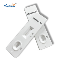 Kit de bandelettes de test d'aflatoxine B1 haute sensibilité pour la détection de mycotoxines, cassette de test en plastique, 20 tests/kit, dosage en 5-10 minutes pour céréales