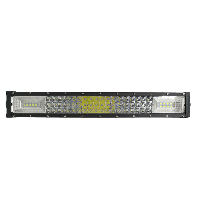 Super Bright 12v 24v Waterproof LED Strip Light for Cars and Trucks New Off-Road Roof Light with Three-Row