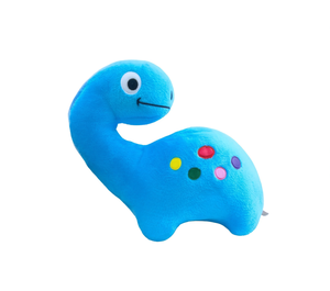 Juguete de peluche de dinosaurio azul de 18Cm, animal de peluche suave para decoración de dormitorio de niños, regalo de cumpleaños, diseño moderno, Unisex - Product Image 1