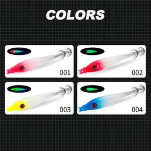 Nouvelle Offre en Gros : Leurres Souples Calmar et Pieuvre 75mm 3.5g pour Thon et Crevettes – Leurres de Pêche Coulants - Product Image 5