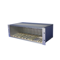 RDEKONO Polyrack Schroff Nvent Frame Type Plug-In Unit PRO Kit, blindé, perforé, avec connecteur, 6U, 167mm