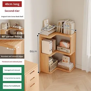 Libreria in Legno da Parete o da Terra con Spazio di Archiviazione per Camera dei Bambini e Soggiorno - Product Image 6