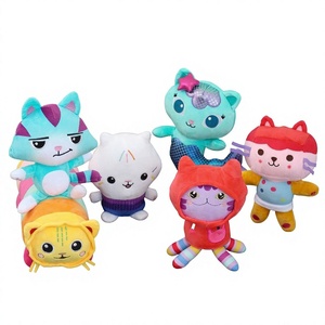 Peluche transfrontalière prête à l'emploi <span class=keywords><strong>Gabby</strong></span>'s Dollhouse : Sirène câlinant un chat - Product Image 1