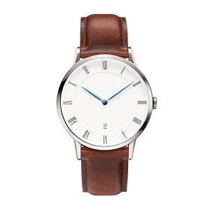 초박형 론다 쿼츠 <span class=keywords><strong>763</strong></span> 스포츠 시계 스테인리스 스틸 브레이슬릿 방수 시계 남녀 공용 - Product Image 2