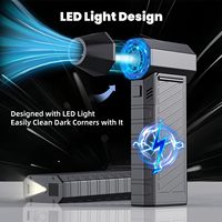 Penyedot Debu Udara Terkompresi Penyedot Debu Elektrik untuk Membersihkan Rambut dan Kotoran untuk Keyboard Komputer Kipas Mini Nirkabel