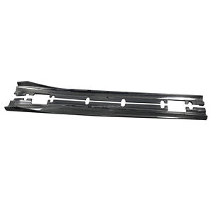 Alerón de labio de extensión de fibra de carbono estilo PA para <span class=keywords><strong>Mercedes</strong></span> Benz <span class=keywords><strong>CLA</strong></span> clase W117 W176 faldas laterales Bodykit - Product Image 5