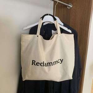 Bolsa de compras personalizable con logo impreso, bolsa de compras grande de lona de algodón en blanco, reutilizable y de alta calidad - Product Image 5