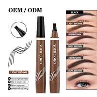 Pensil Tato Alis Herbal Vegan Tahan Lama Berkualitas Tinggi dengan Pilihan Beragam Warna OEM Grosir untuk Distributor