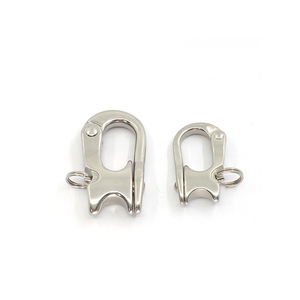 Broche de petite taille à verrouillage automatique, 1 pièce, en acier inoxydable, de qualité Marine - Product Image 6
