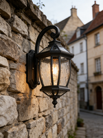 Lampes LED d'extérieur étanches, éclairage extérieur, lampes de jardin, lampadaires, lumière décorative d'extérieur, lampes murales d'extérieur étanches