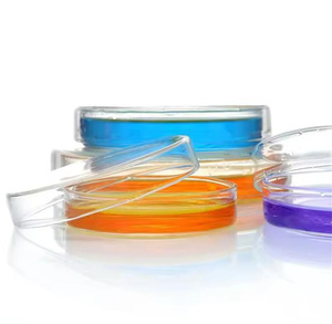 LIQUN Boîte de culture cellulaire en verre borosilicate autoclavable 90mm 100mm 120mm Boîte de Pétri en verre avec couvercles - Product Image 5