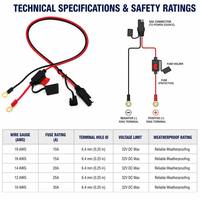Bộ chuyển đổi cầu chì nối tiếp, đầu nối O-ring, dây dẫn đồng nylon, ngắt kết nối nhanh SAE dành cho thiết bị điện tử ô tô