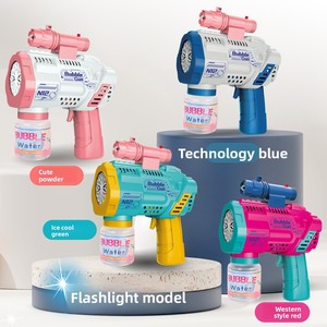 เครื่องเป่าฟองสบู่รูปปลาดาวไฟฟ้าแบบขายส่ง ของเล่นเด็ก ปืนยิง<span class=keywords><strong>ฟอง</strong></span>สบู่พร้อมไฟ LED รูปปลาดาว สำหรับเด็ก - Product Image 4